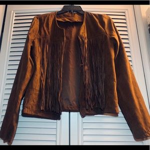 Suede Fringe jacket